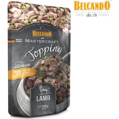 Belcando Mastercraft Topping Adult Jahňacie mäso s hráškom 100 g