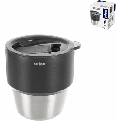 Orion Hrnček TERMO pohár 220 ml nerez
