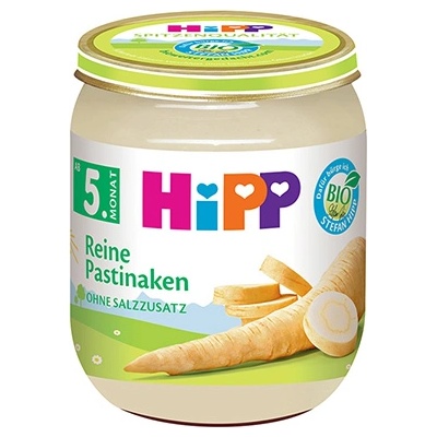HiPP Био Пюре HiPP Чист пащърнак 125 гр. - 5+ месеца