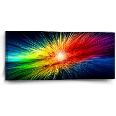 Sablio Obraz Barevná exploze - 110x50 cm