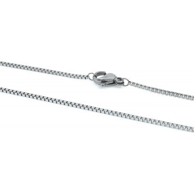 Jan Kos jewellery Řetízek z oceli typu kostka 12107828