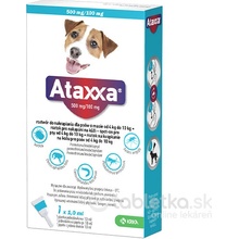 Ataxxa spot-on Dog M 4-10 kg 500/100 mg 1 x 1 ml