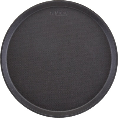 Cambro Camtread Servírovací tác kulatý protiskluzový Cambro černý Černá 355xH21mm