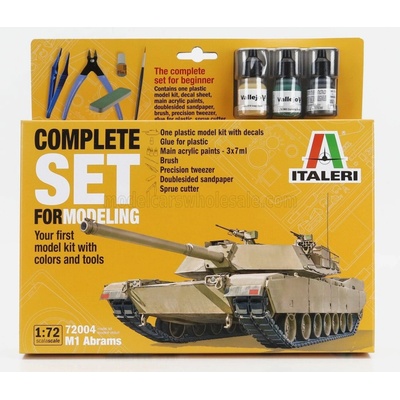 ITALERI TANK M1A ABRAMS MILITARY 1980