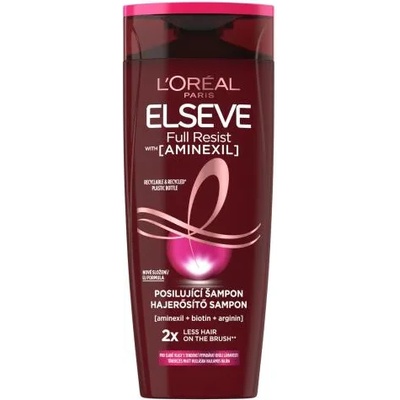 L'Oréal Elseve Full Resist Aminexil Strengthening Shampoo 250 ml шампоан за слаба и падаща коса за жени