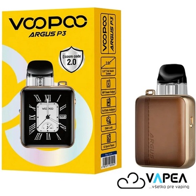 VooPoo Argus P3 Pod 1500mAh Brown Leather