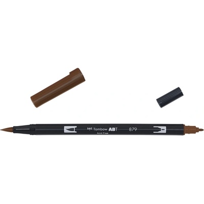Tombow Маркер ABT Dual Brush 879 кафяв (ABT-879)