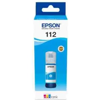 Image 1 of Epson БУТИЛКА МАСТИЛО ЗА EPSON L6460/L6490/L6550/L6570/L11160//L15150/L15180/M15140 - /112/ - EcoTank - Cyan - Ink Bottle - PN C13T06C24A (201EPST06C24A)