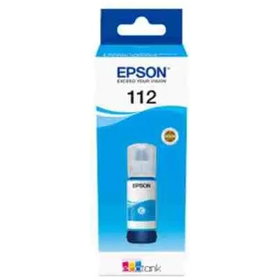Epson БУТИЛКА МАСТИЛО ЗА EPSON L6460/L6490/L6550/L6570/L11160//L15150/L15180/M15140 - /112/ - EcoTank - Cyan - Ink Bottle - PN C13T06C24A (201EPST06C24A)
