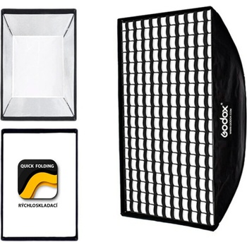 GODOX rýchloskladací softbox 60 x 90cm s voštinou (Bowens)