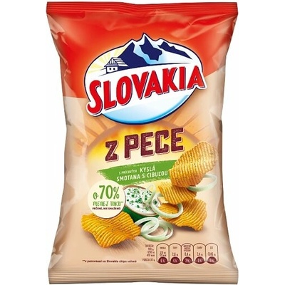 Slovakia Z Pece S príchuťou kyslá smotana s cibuľou 100 g