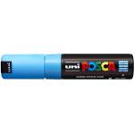 uni Декоративен маркер, 4, 5-5, 5 мм, UNI "Posca PC-7M", светлосин 300137000 (300137000)