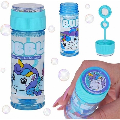 Bublifuk s jednorožcem 65 ml s bludišťovou hrou