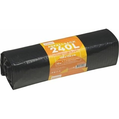 Pacovis Pytle na odpadky LDPE 240L černé 40µm 10ks