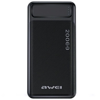 Awei Външна батерия, Awei, 20000mAh, черна (AWE000145) (AWE000145)