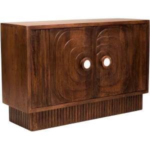 Premier Housewares Скрин от масивно манго в тъмно естествен цвят 40x75x116 cm Sangar - Premier Housewares (5529784)