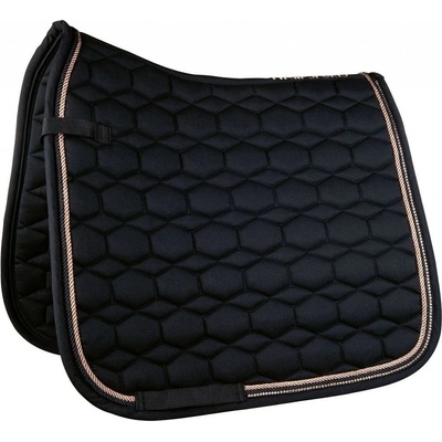HKM Podsedlová dečka Rosegold Glamour Bílá