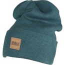 Urban Classics Leatherpatch Long beanie jasper