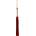 Devil Sticks Flogger with Metallic Leather Handle & Suede Leather Tails 46cm Red