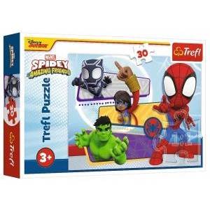 Trefl Puzzle 30el trefl odwazny spidey pud20