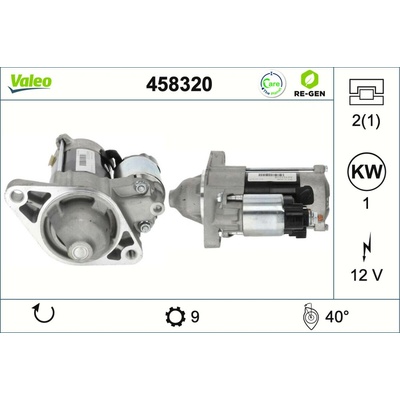 Štartér VALEO 458320