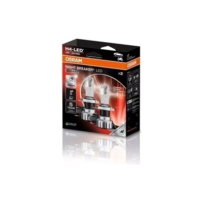 OSRAM NIGHT BREAKER LED SMART H4 20W 12V 2x (64193DWNBSM)