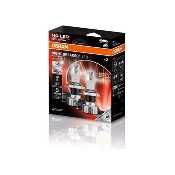 OSRAM - night breaker smart h4 - 64193dwnbsm - 6000k - 20w - 12v (8138) - комплект 2бр (64193dwnbsm)