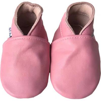Hopi Hop kožené capáčky Pink