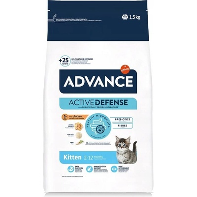Advance Kitten kuracie mäso s ryžou 1,5 kg