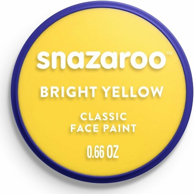 Snazaroo barva na obličej 18 ml Žlutá Bright Yellow