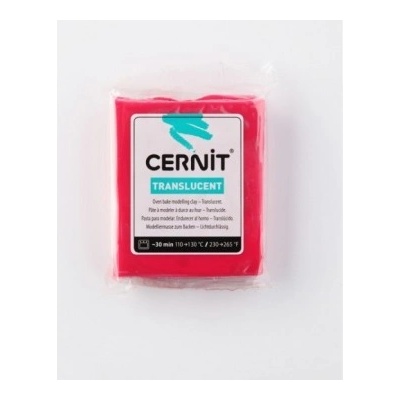 Cernit translucent rubín rudý 56 g 474