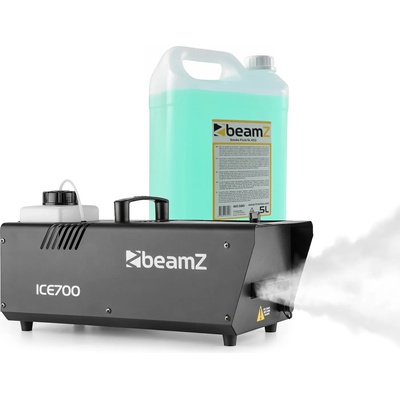 Beamz ICE700, производител на ледена мъгла, включително течност за мъгла, 700 W, 0, 4 l (31169+28257) (31169+28257)