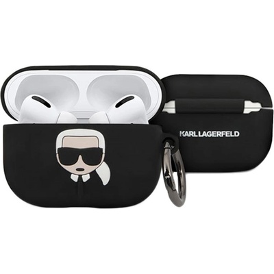 KARL LAGERFELD Калъф Karl Lagerfeld Karl Head Silicone Case за AirPods Pro - Черен