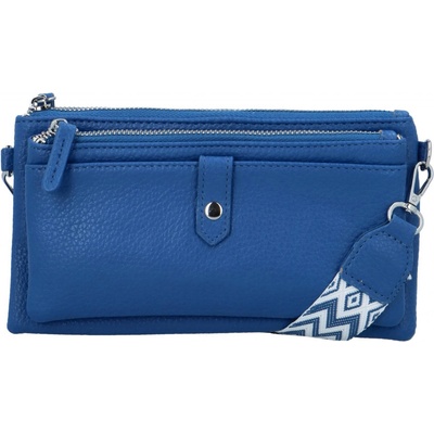 Stylová malá crossbody kabelka Perlla královská modrá