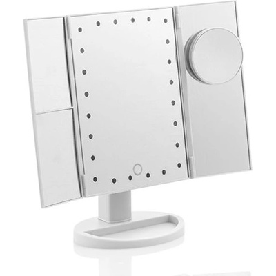 Northix Zvětšovací zrcadlo 4-i-1 s LED světly