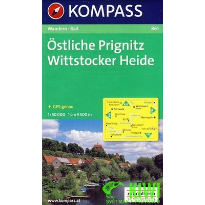 Östliche Prignitz Wittstocker Heide 861 / 1:50T NKOM