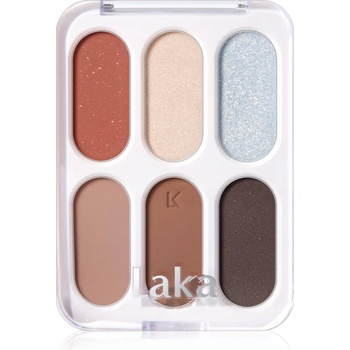 Laka Forever6 Eye Palette палитра сенки за очи цвят 01 Beginning 7 гр
