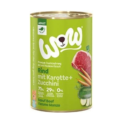 Wow Adult hovädzie s mrkvou 800 g