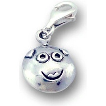 Silverbox Stříbrný přívěsek Smajlík láska 2T195419