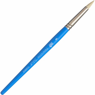 Guľatý umelecký štetec PRINCETON Select Round Scumbler s prírodnými štetinami - 6