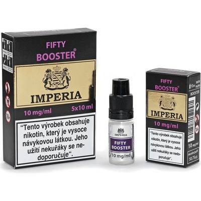 Boudoir Samadhi s.r.o. IMPERIA Fifty PG50/VG50 10mg 5x10ml – Zboží Dáma