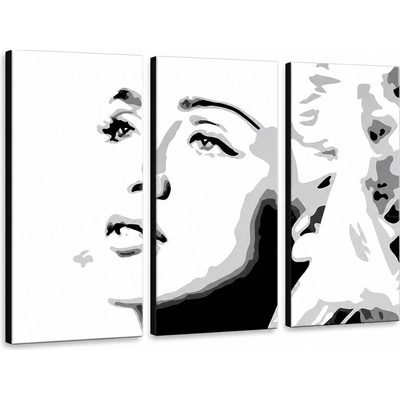 Ručne maľovaný POP Art obraz MADONNA - 90x60 cm