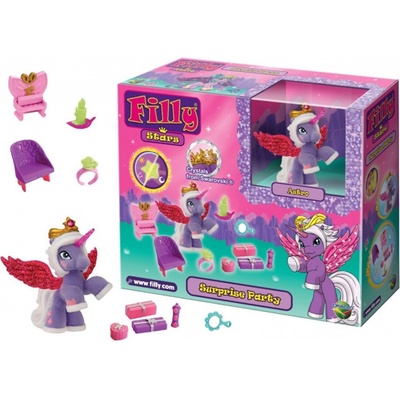 EP Line Filly Stars Glitter hrací set koník s kartou
