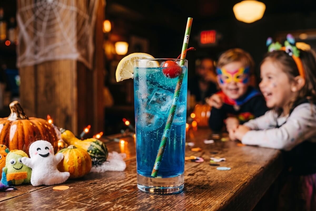 EgyszerƱ alkoholmentes koktél: Blue Lagoon EgyszerƱ alkoholmentes koktél: Blue Lagoon