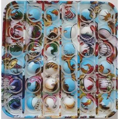 Gastromex Pop it Gmex čtverec malovaný