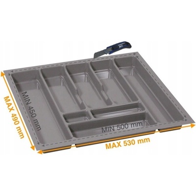 Organizér do zásuvky na příbory Rejs 53 x 49 cm