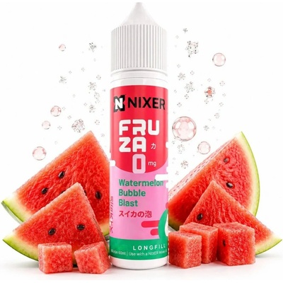 Nixer X Fruza S & V Watermelon Bubble Blast 10 ml