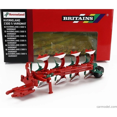 Britains Variomat Kverneland Z300s Červená Zelená 1:32