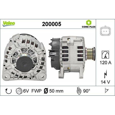 generátor VALEO 200005 200005
