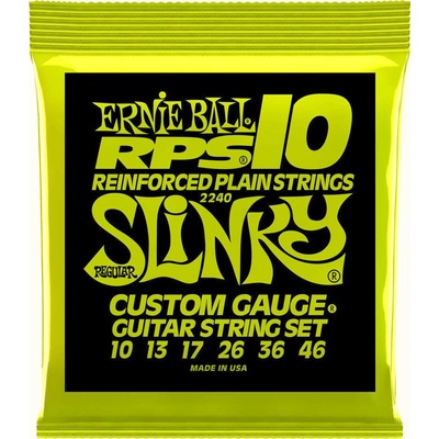 Ernie Ball 2240 RPS 10 Slinky Струни за електрическа китара (P02240)